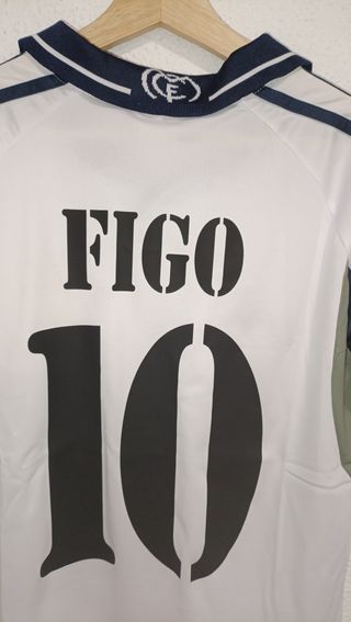 Camiseta Figo 10 RM retro vintage futbol2000/2001