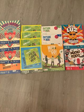 Lote libros 3 Primaria Edelvives Castilla y Leon
