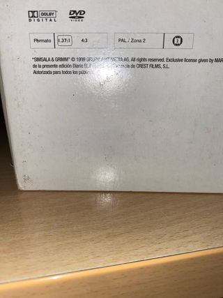 DVDs Los Hermanos Grimm (13)