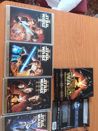 DVDs Trilogías Star Wars: I,II,III y IV,V,VI(Ed L)