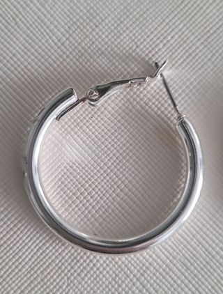 Aros Plata - Pendientes Metal