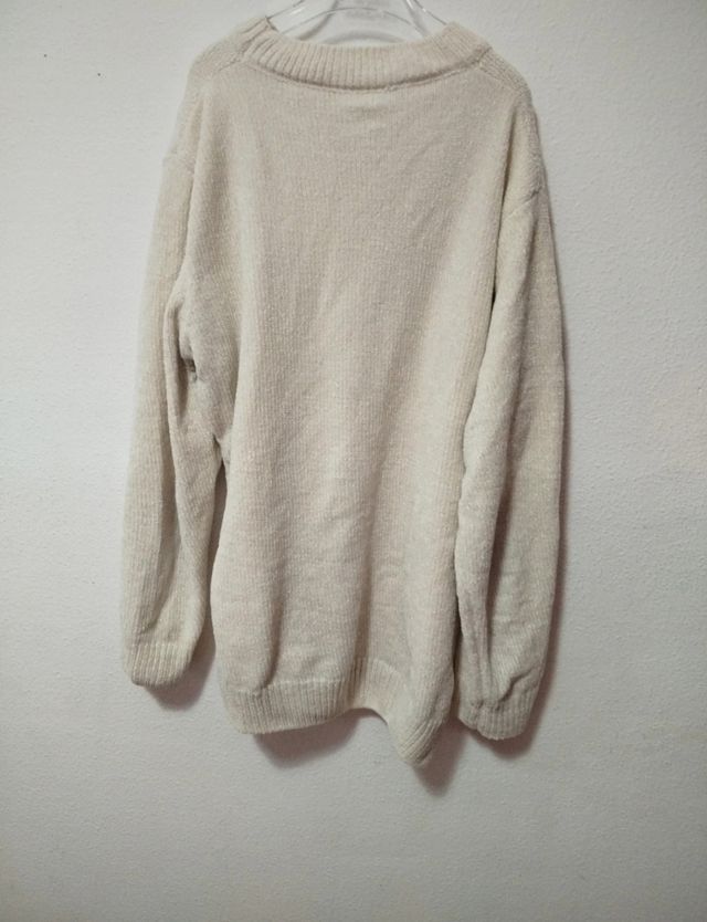 Jersey básico crema