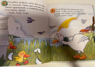 El patito Feo castellano-inglés