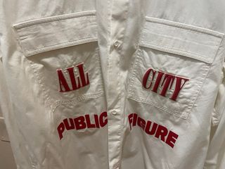 Camicia Heron Preston All City Public Figure