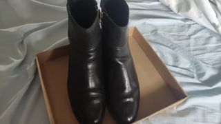 Botines negros piel