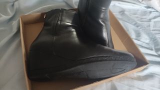 Botines negros piel