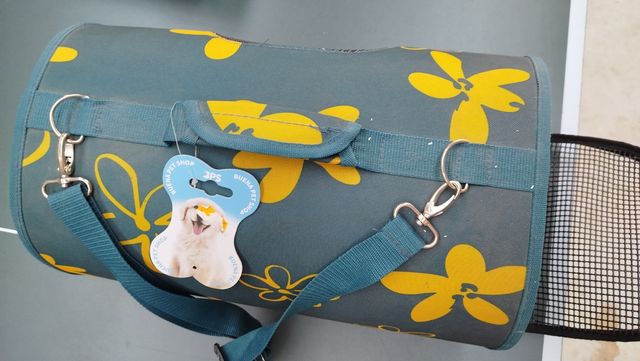 Trasportino per animali domestici - Blu verdognolo