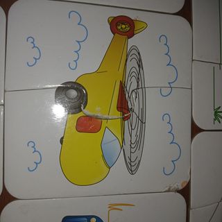 Puzzle Infantil 15 Vehiculos 