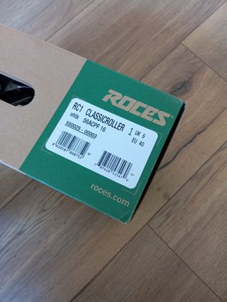 Patines blancos Roces.valen el doble!! Nuevos!!