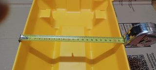 Tapa batería amarilla - Resistente