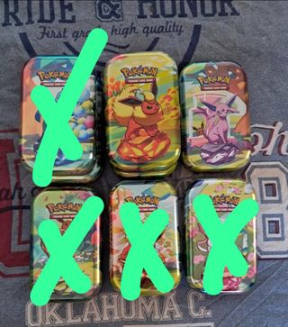 Latas Pokemon Vacias