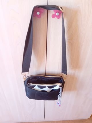 Bolso bandolera negro