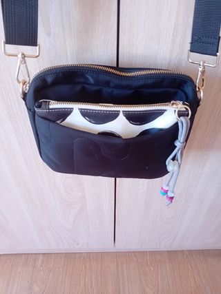 Bolso bandolera negro