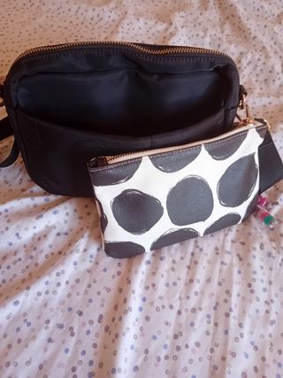 Bolso bandolera negro