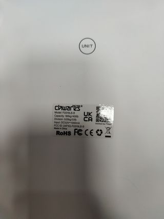 Báscula Baño CHWARES #TT0955