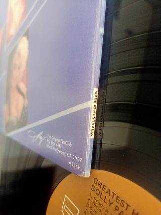 Dolly Parton Greatest Hits vinilo