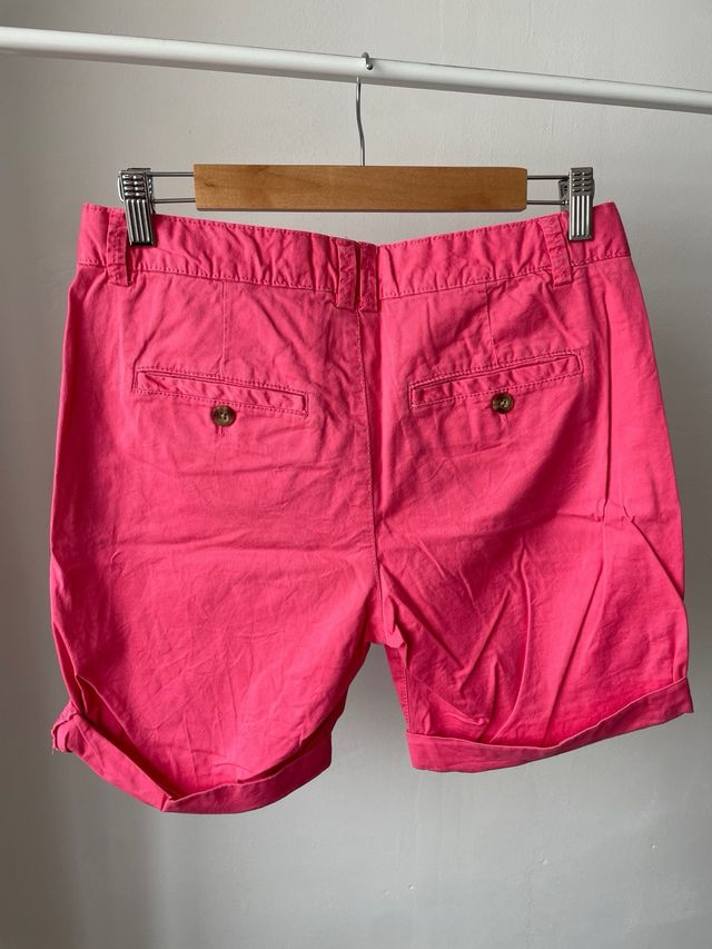 Shorts H&M rosa, talla M