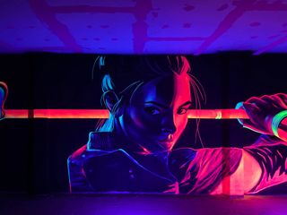 Graffitis Fluorescentes para Locales | Luz Negra