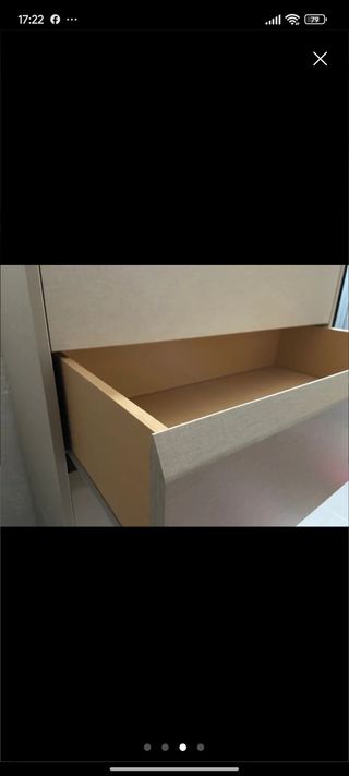 Cajoneras 3 cajones cada una. Se venden juntas