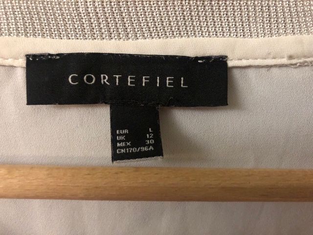 Blusa combinada Cortefiel