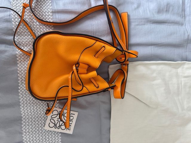 Bolso LOEWE Hammock mini naranja