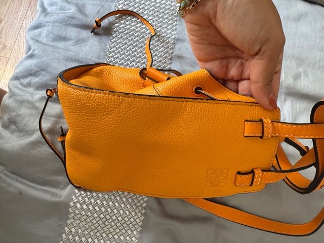 Bolso LOEWE Hammock mini naranja