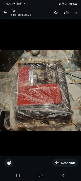 Cafetera Espresso Ariete 1381/33 Roja