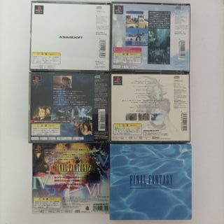Colección Final Fantasy Playstation Japón