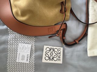 Bolso Loewe Horseshoe Beige/Marrón