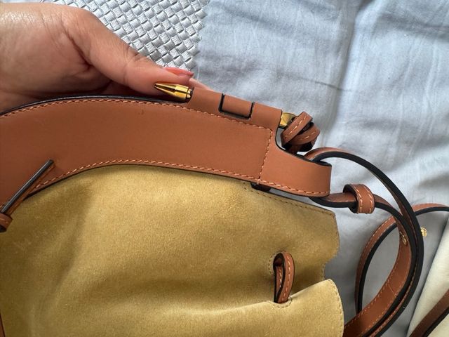 Bolso Loewe Horseshoe Beige/Marrón