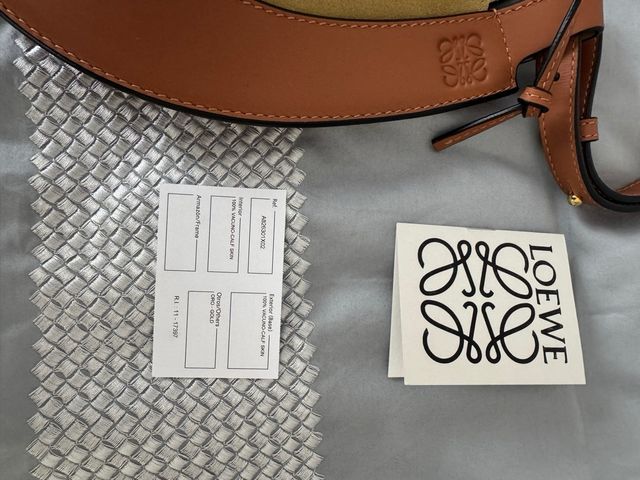 Bolso Loewe Horseshoe Beige/Marrón