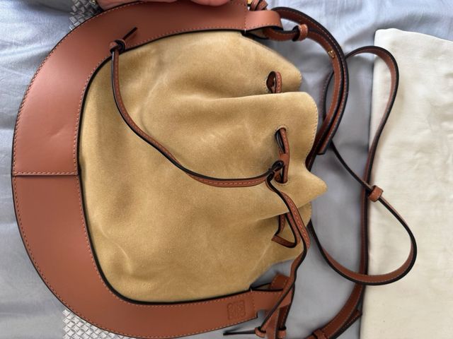 Bolso Loewe Horseshoe Beige/Marrón