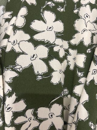 Vestido Zara estampado flores - M