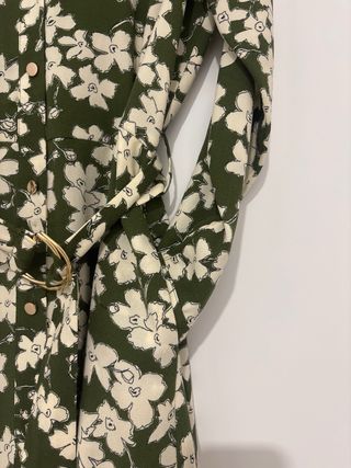 Vestido Zara estampado flores - M