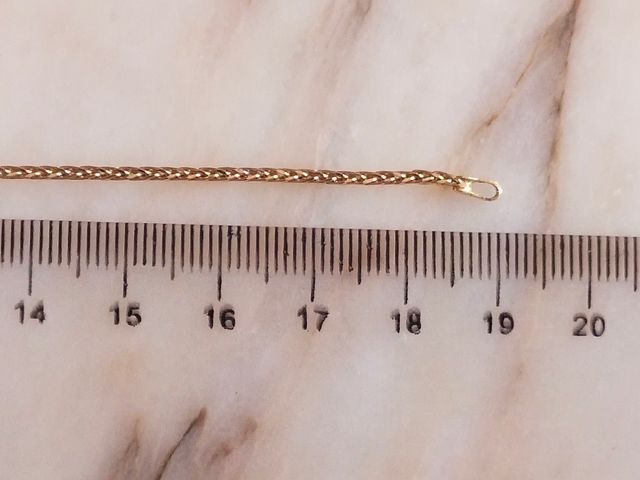 Pulsera oro 18k - 1,44g