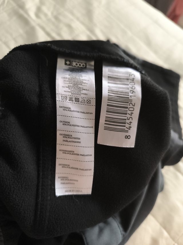 Pantalones +8000 montaña 16 años chico
invierno