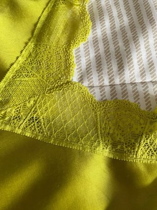 Camiseta lencera verde | Talla única