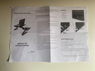 Mesa para portátiles
