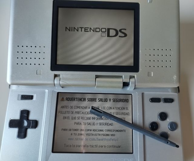 Nintendo DS Lite Gris Plata