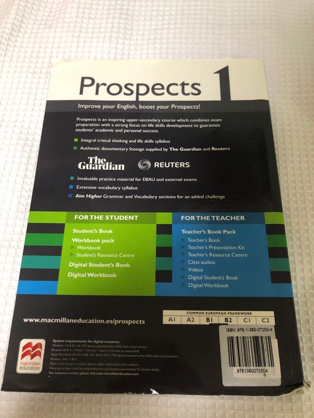 PROSPECTS 1 Student's and Digital Student's