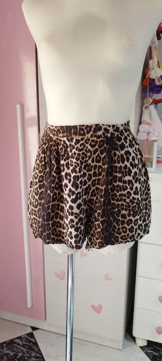 Shorts estampados animal print