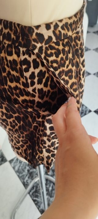 Shorts estampados animal print
