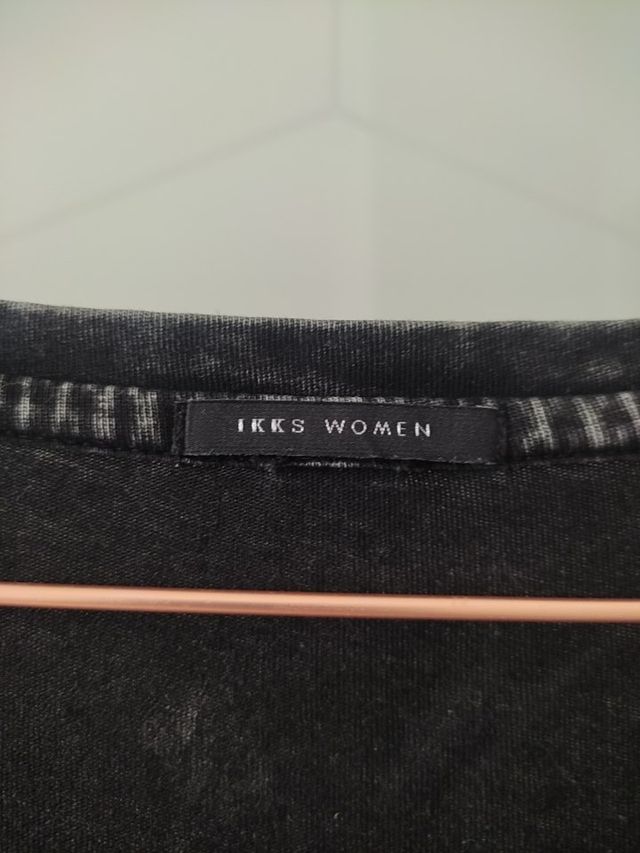 Camiseta negra IKKS Paris talla M