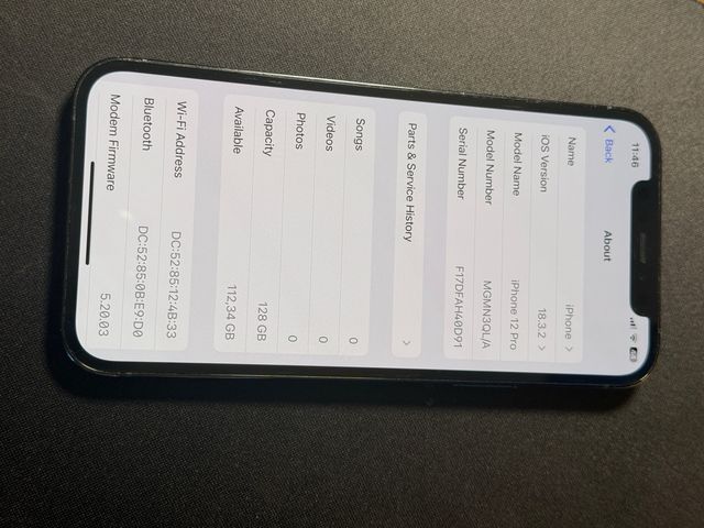 iPhone 12 Pro Azul 128GB - 73% Batería