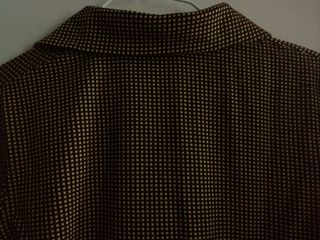 Top vintage negro y beige