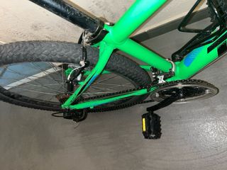 Bicicleta montaña verde - Talla M