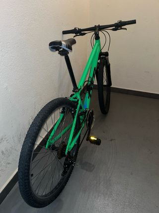 Bicicleta montaña verde - Talla M