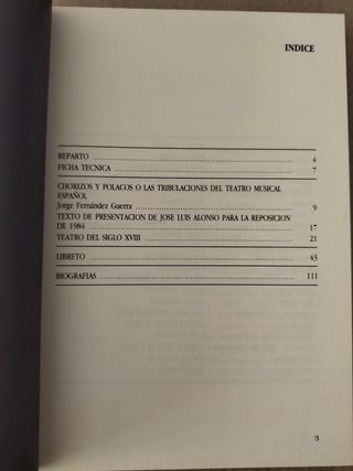 Libreto Zarzuela: La Patria Chica & El Duo de la A