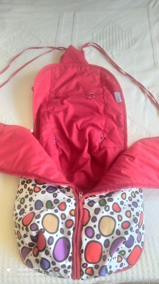 Saco bebé invierno carrito, Cuco, etc. Cremallera