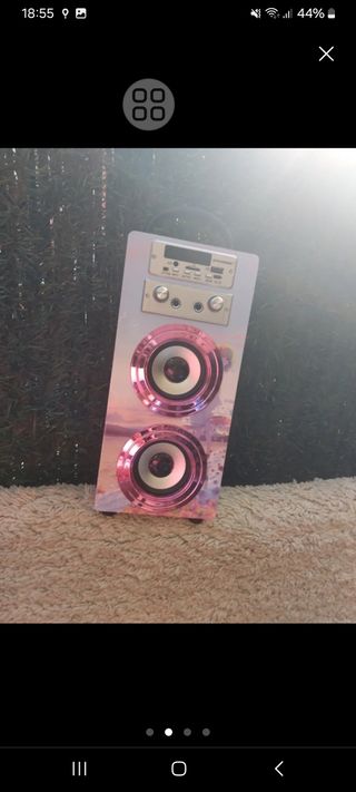 Karaoke Portátil con 2 Micrófonos